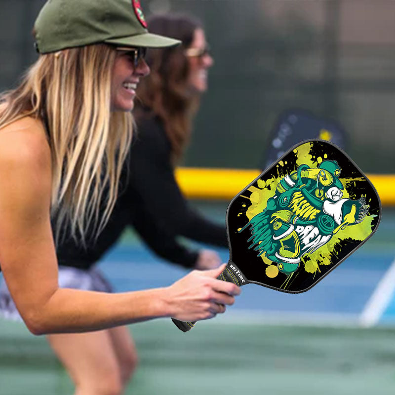 Street Graffiti Paddle Carbon Fiber Pickleball Racket