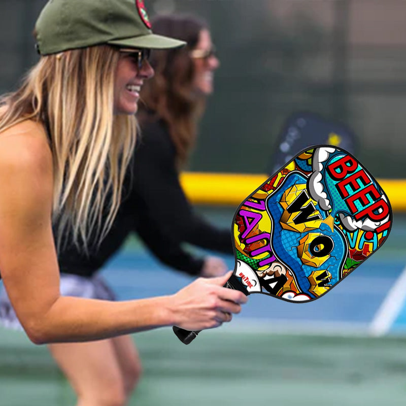 New Graffiti Pickleball Paddle Carbon Fiber Pickleball Racket