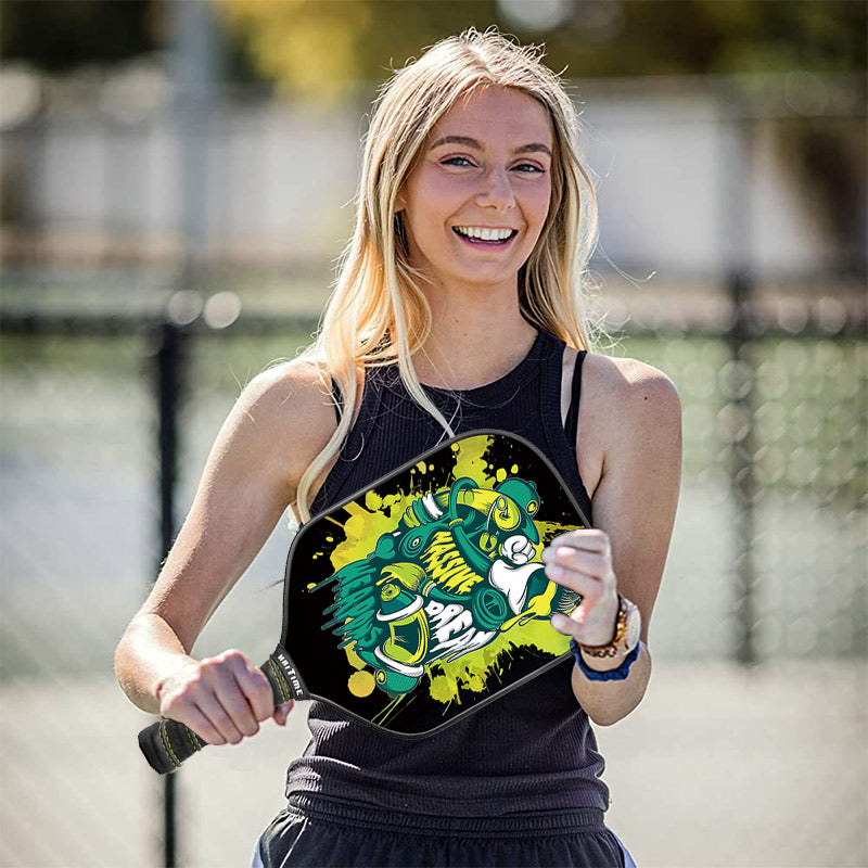 Street Graffiti Paddle Carbon Fiber Pickleball Racket