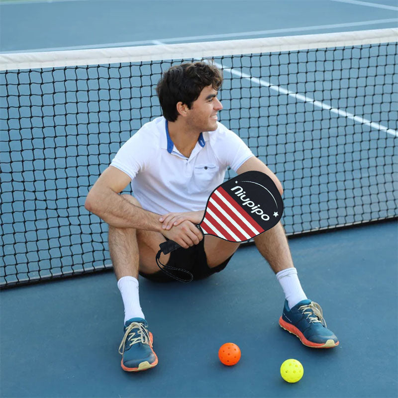 Solid Wooden Pickleball Paddle