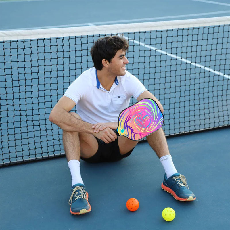 High End Pickleball Paddle for Beginner and Professional USAPA Approved Fiberglass and Graphite