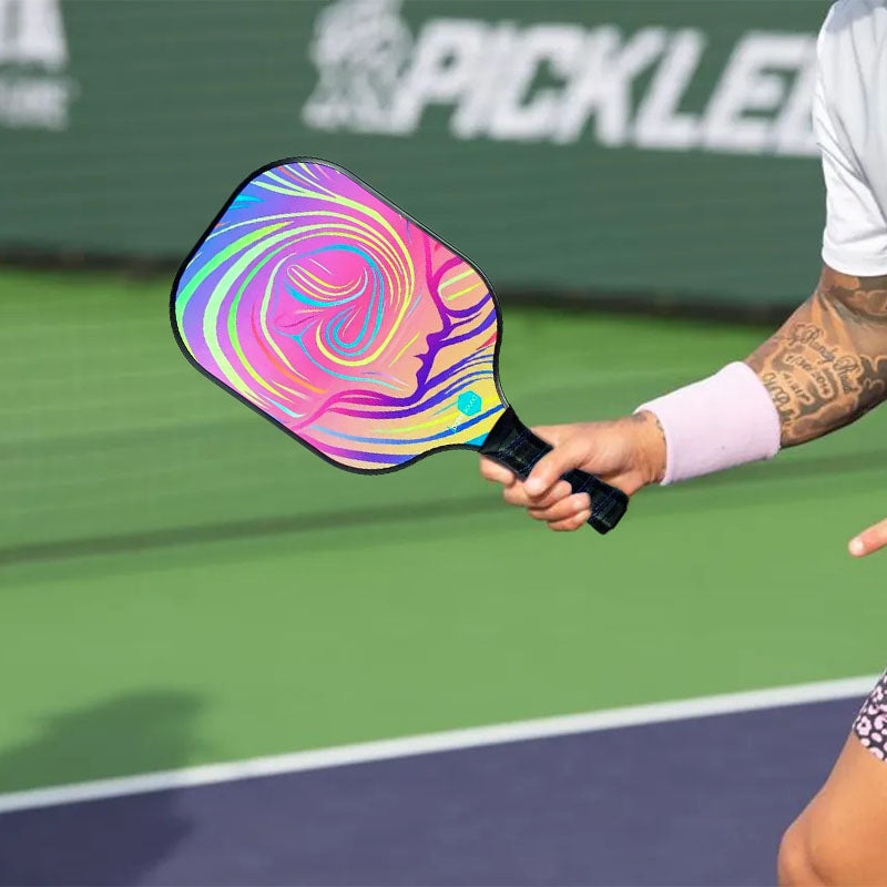 High End Pickleball Paddle for Beginner and Professional USAPA Approved Fiberglass and Graphite