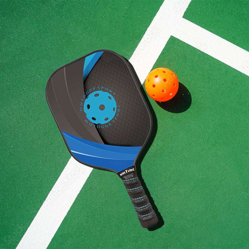 Blue Pickleball Paddle Honeycomb Double-sided Fiberglass and Graphite Composite