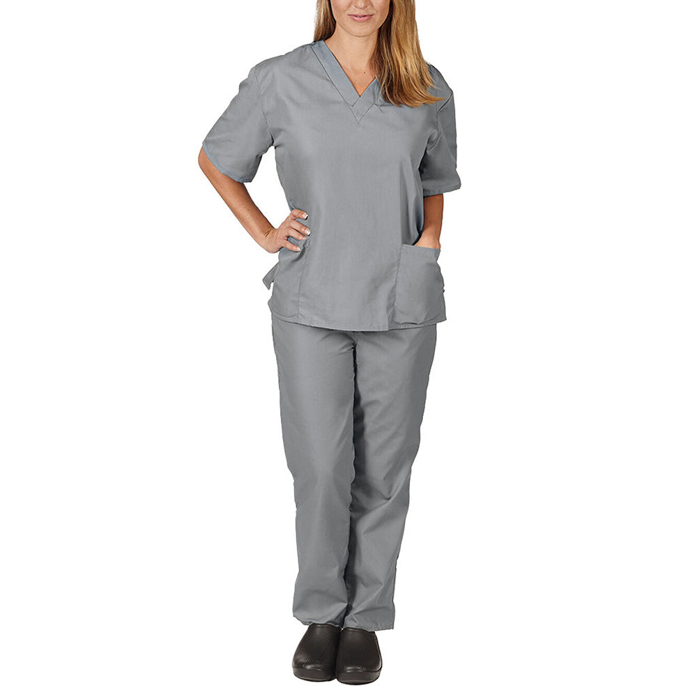 Cotton Nursery Scrubs Set for Women