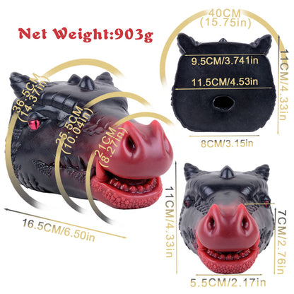 Bad Dragon Oral Fantasy BlowJob Toy - Black - image 0