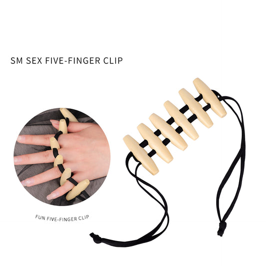 Wooden BDSM Clamps – Handcrafted Sensory Play Tools - image 0