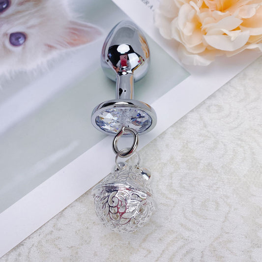 Regal Chimes Clamps & Plugs collection - Silver Butt Plug - 2.8cm - image 1