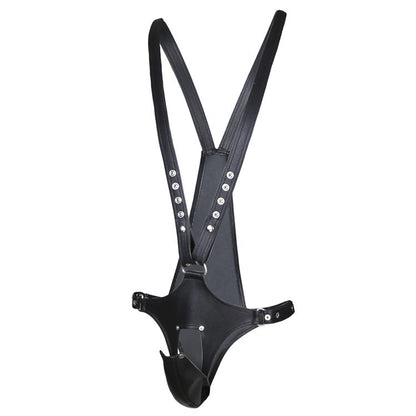 ObeyMe Faux Leather Bondage Harness - image 3