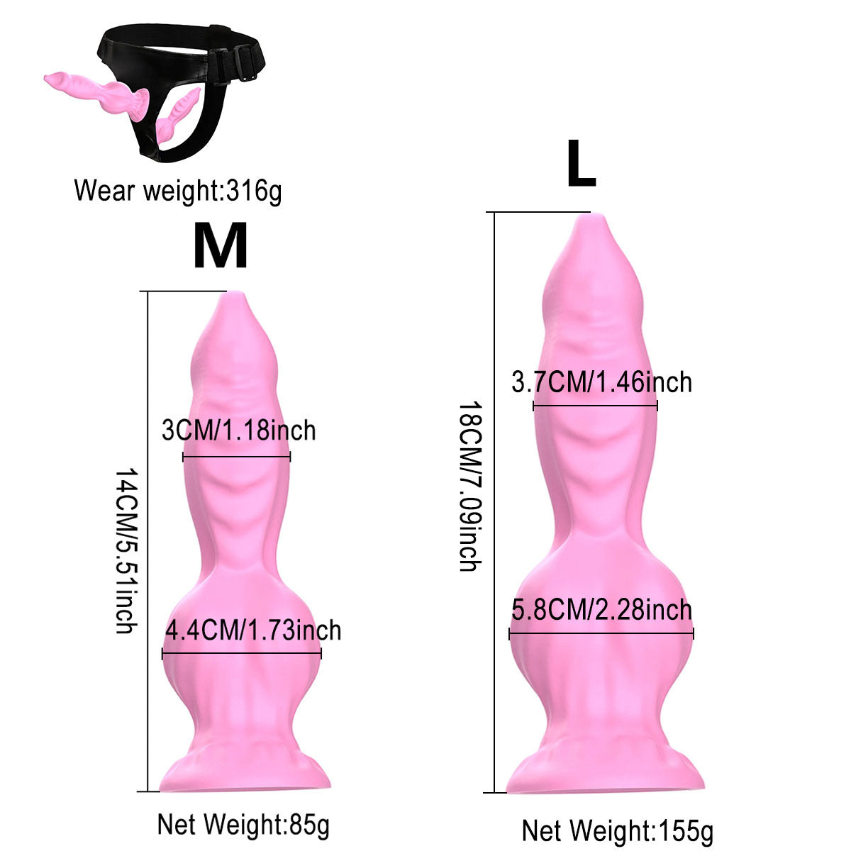 Strap-on Harness Set With Customizable Fit - image 2