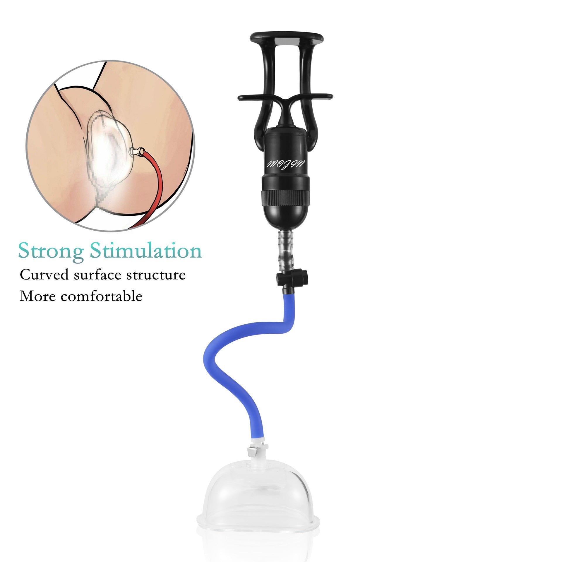 Vacuum Sucking Clitoris Stimulation Pump SM Vagina Tease Masturbation Sucker - image 2