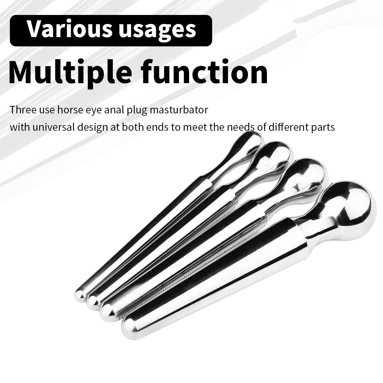 Stainless Steel Urethral Sounding Rod with Scale - image 1