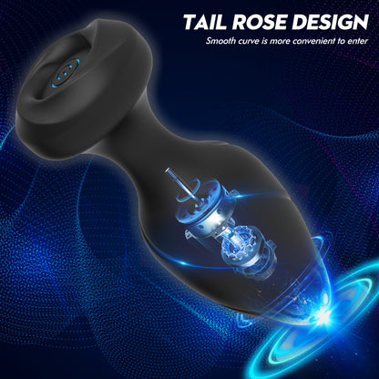 10-Speed Remote Threaded Anal Plug - image 4