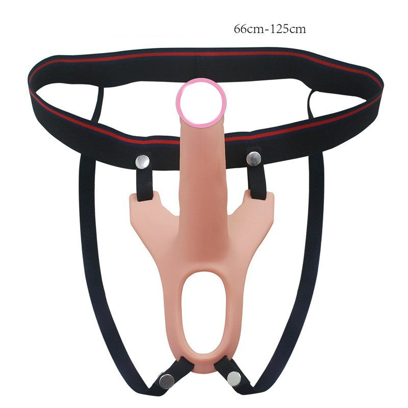 Silicone Hallow Strap-on Dildo - image 6