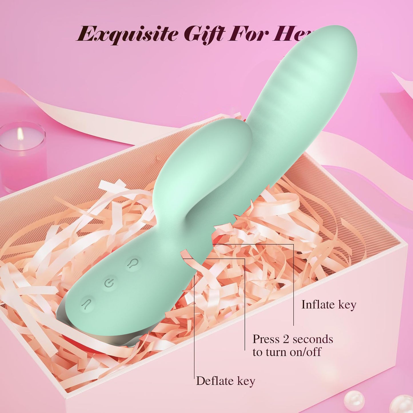 OnyxBloom Smart Pleasure Vibrator Wand - image 3