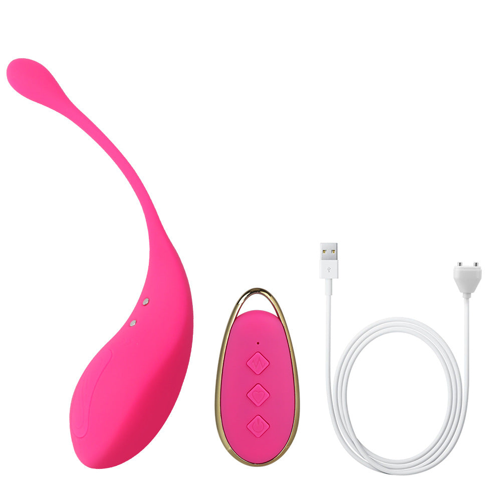 Wearable Remote Control Love Egg – Powerful G-Spot Vibrating Ball for Women  - Rose - image 2