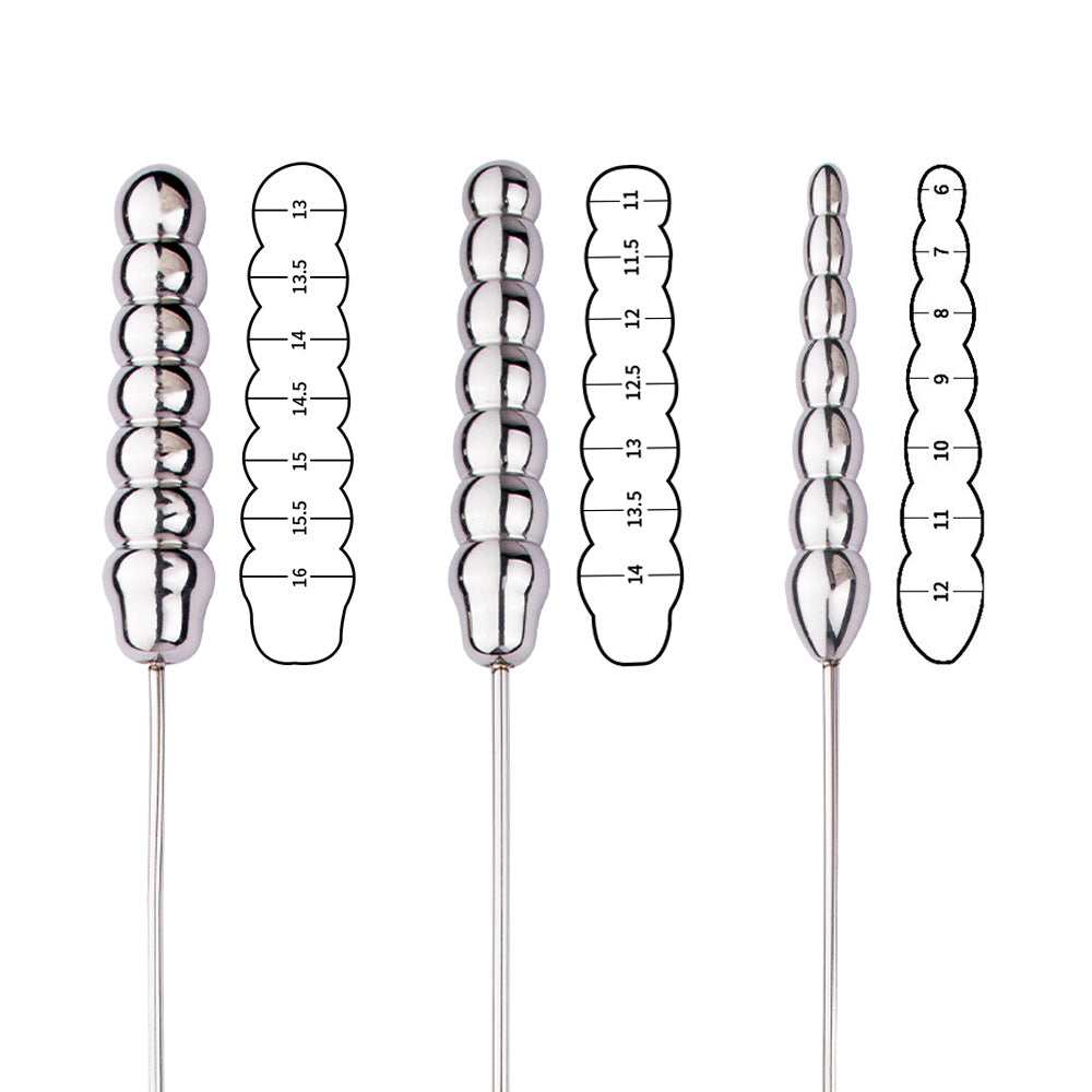 Beaded Stainless Steel Urethral Sound - image 4