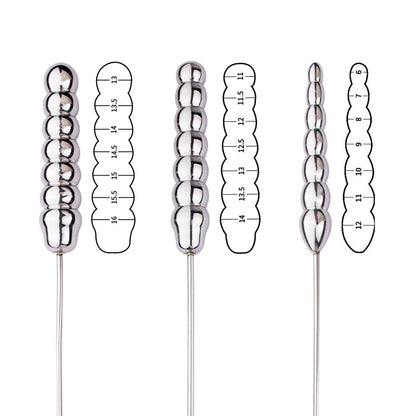 Beaded Stainless Steel Urethral Sound - image 4