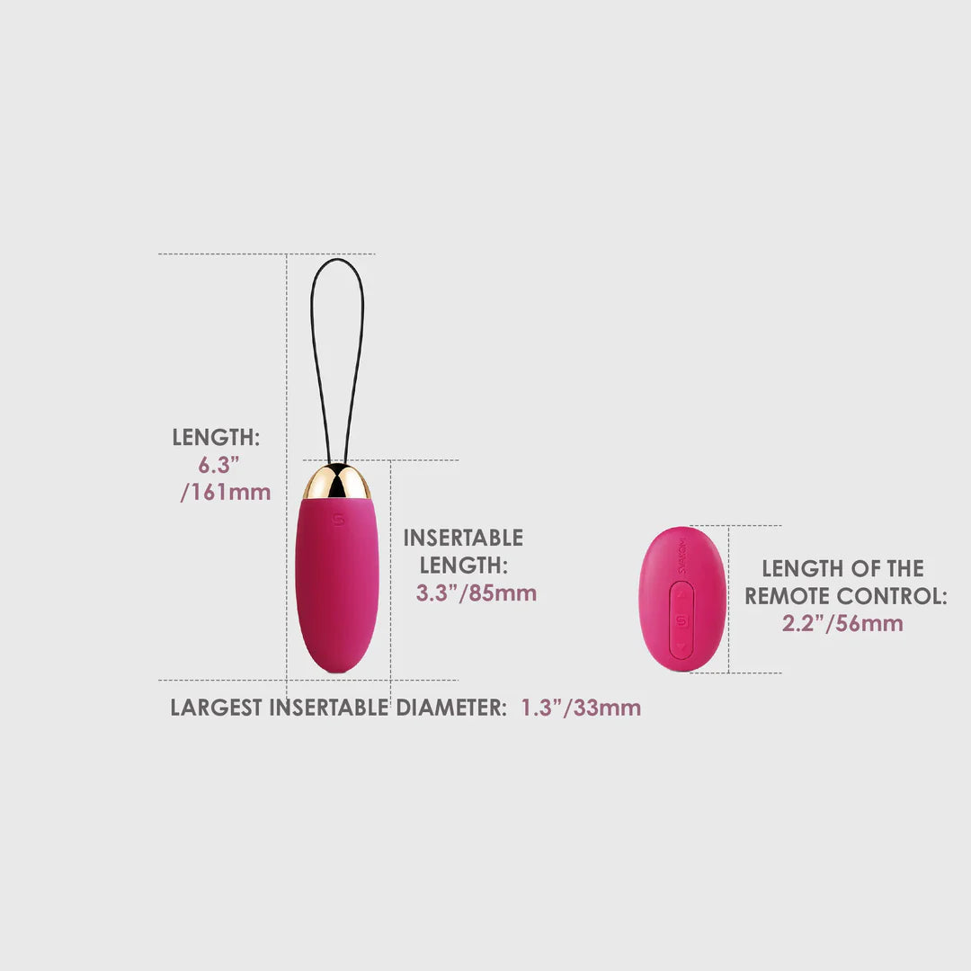ELVA Remote Control Egg Vibrator Sexual Stimulator - image 3