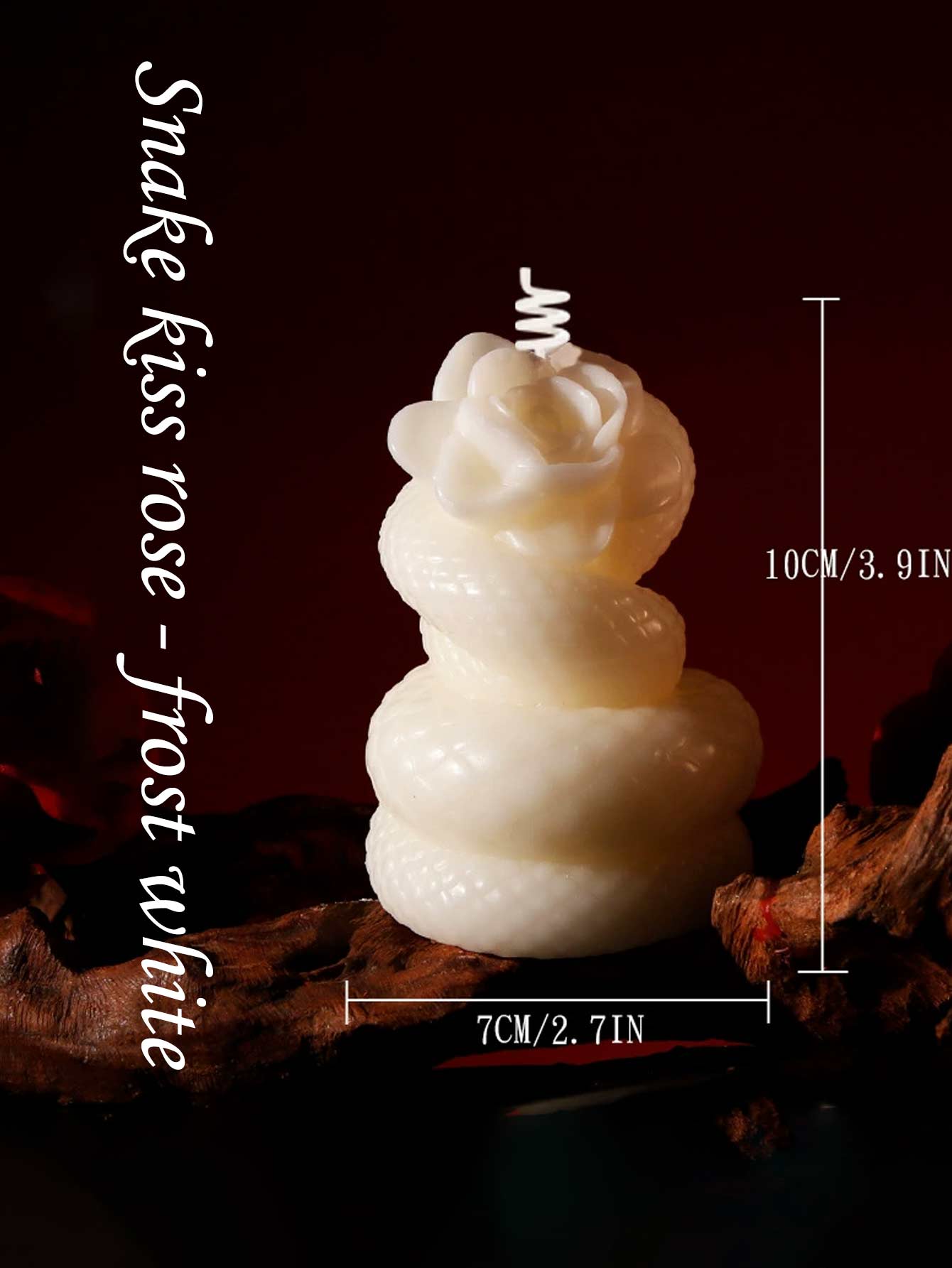 Serpent Rose Low-Temperature Candle - White - image 17