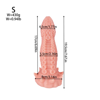 Eldritch Horror Silicone Dildo - Flesh Tone - S - image 5
