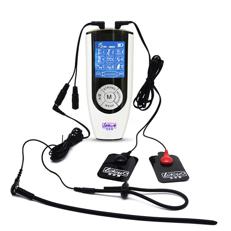 Estim Electric Urethral Sounding Electrosex (with power box and massage pad) - Diameter 8mm*Length 350 - image 0