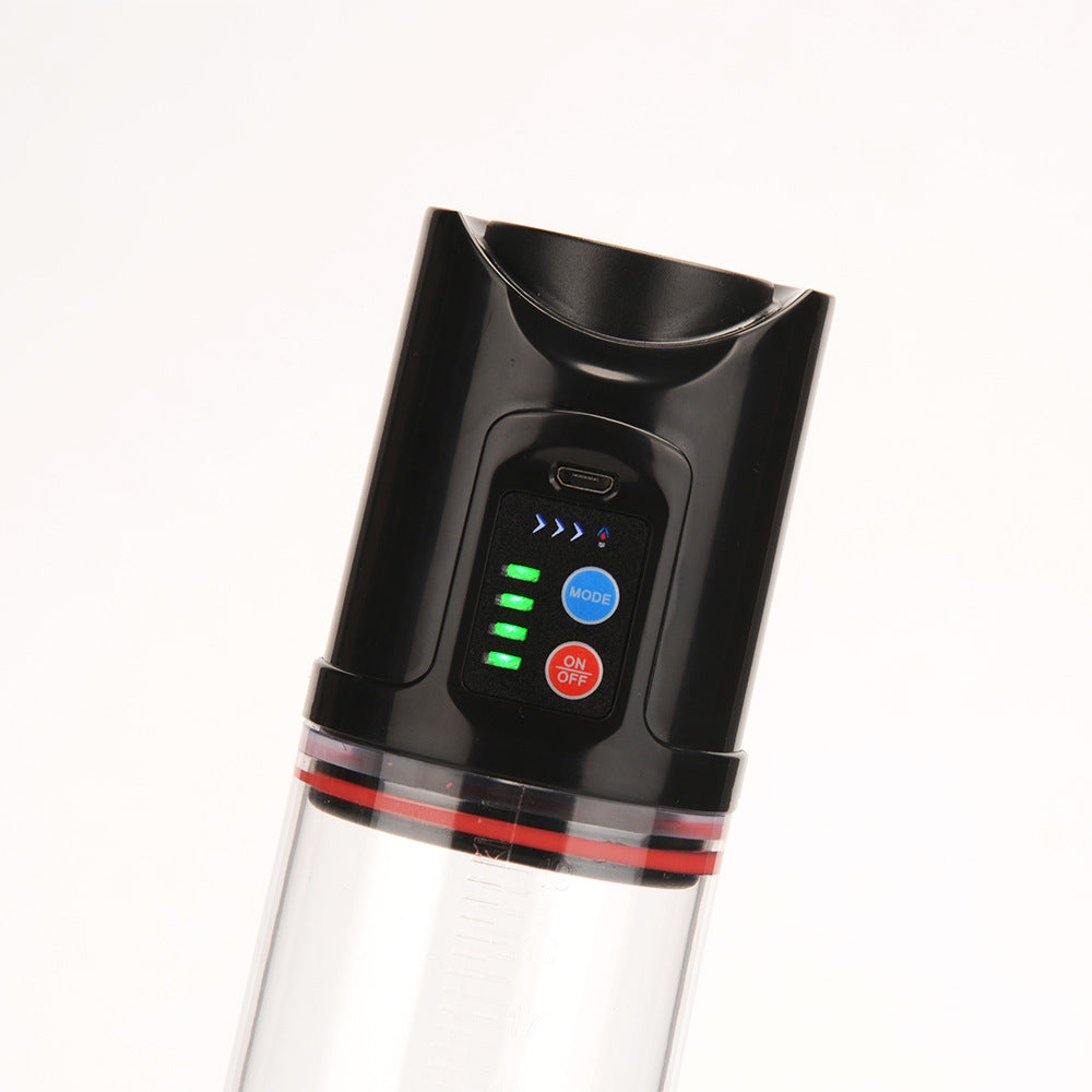 USB Rechargeable Penis Pump Masturbator Stroker - image 1