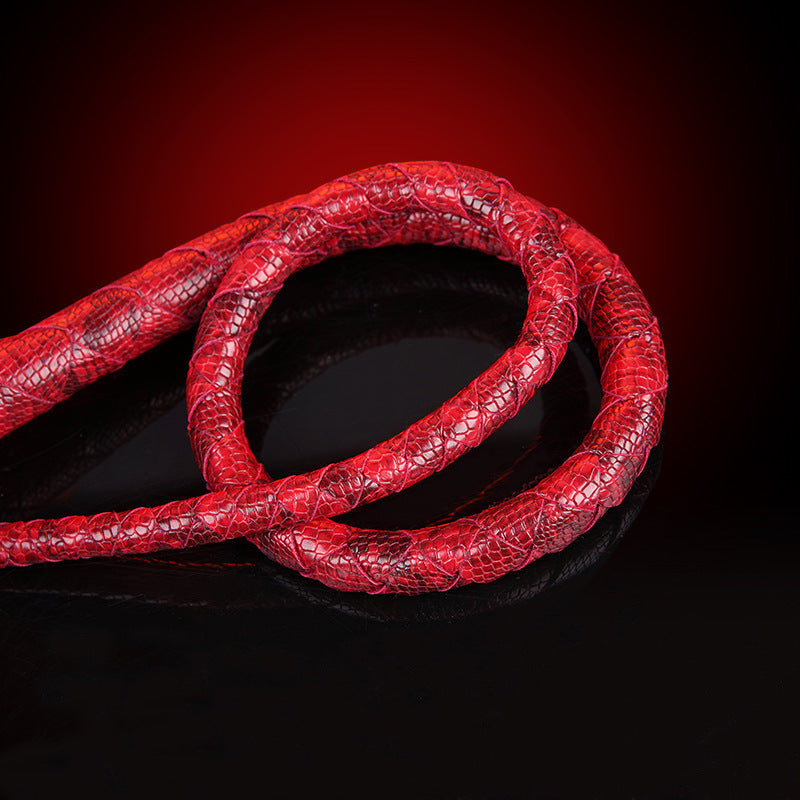 Snakeskin Riding Crop - image 3