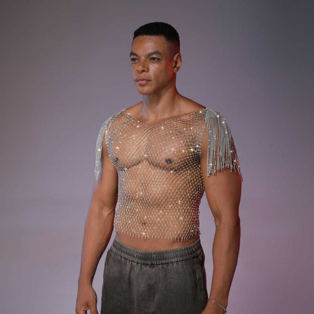 Starluxe Mesh Sparkle Top – Style B - image 7