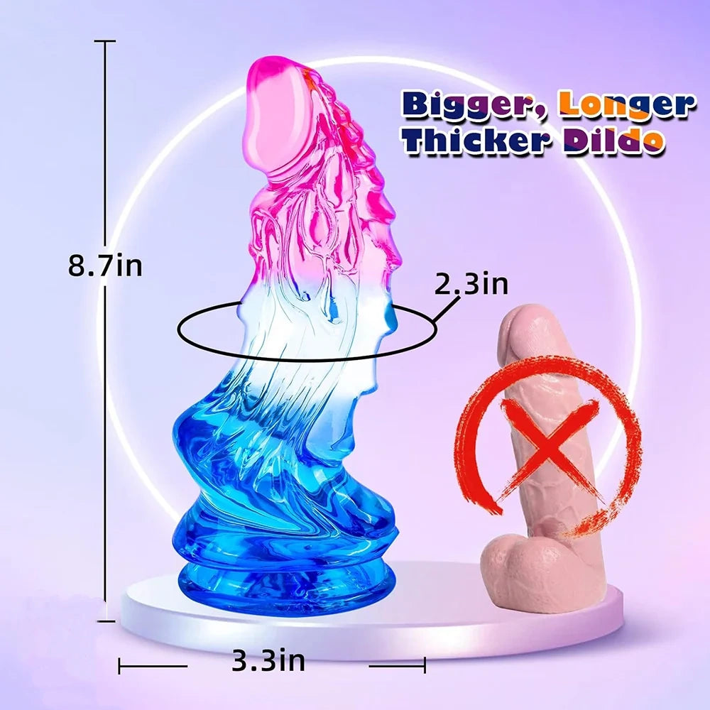 8.7” Dragon Dildo for Deep Stretch & Orgasmic Adventure - image 3