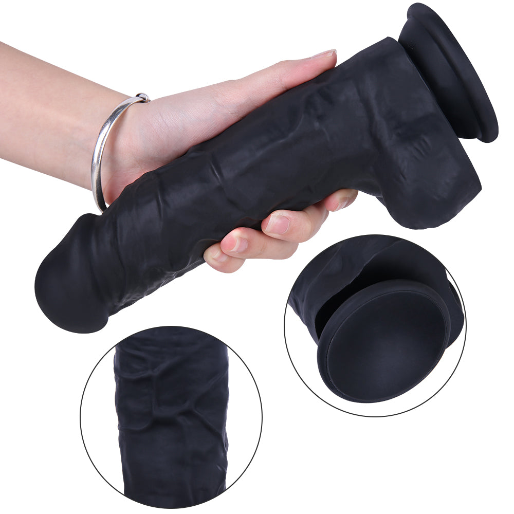 Realistic Veined Silicone Dildo - image 10