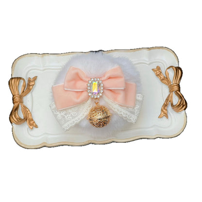 Luxury Bunny Tail Plug Set – 10 cm Plush Tail with Detachable Bow Bell - image 2