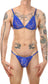 Men's Deep V-neck Lace Trim Sleepwear Sissy Men's Bra - image 12