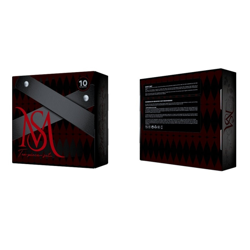 Luxury 10-Piece BDSM Restraint Set - image 1