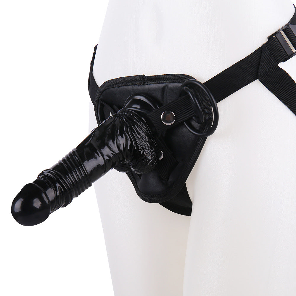 Strap On Dildo BDSM Pegging Toy - Black - image 9