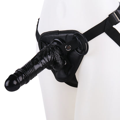Strap On Dildo BDSM Pegging Toy - Black - image 9