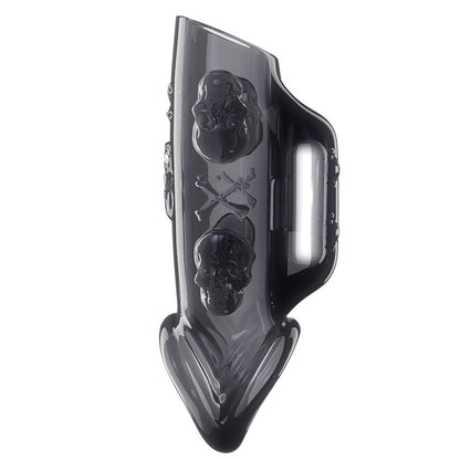 Double Pleasure Vibrating Penis Sleeve - Black C - image 9