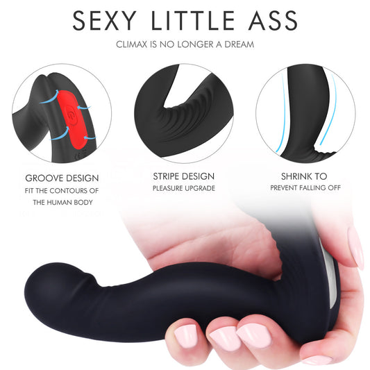 Vibrating Prostate Massager & Wireless Silicone Anal Vibrator - image 1