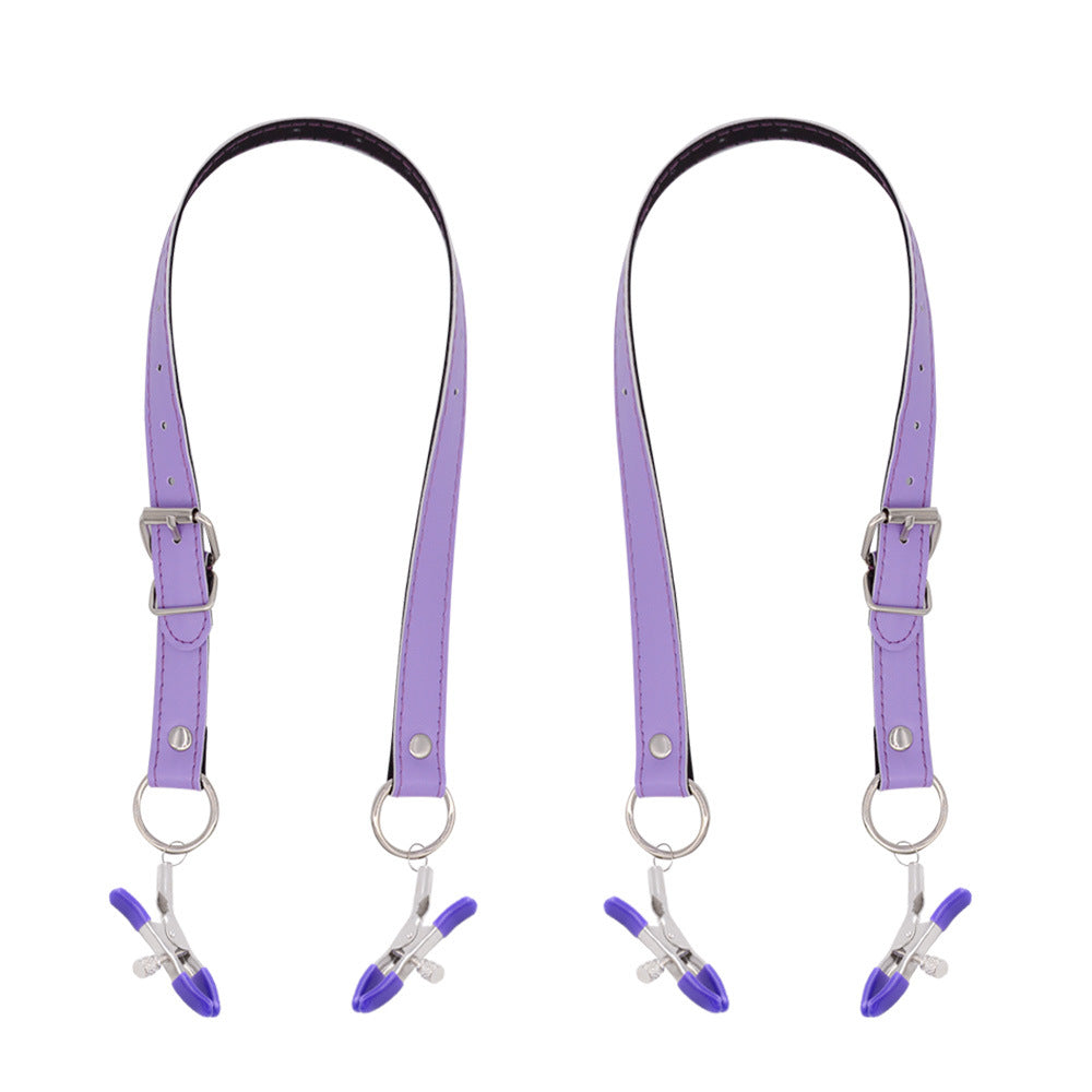 Labia Spreader Clip Clitoris Clamps - Purple - image 7