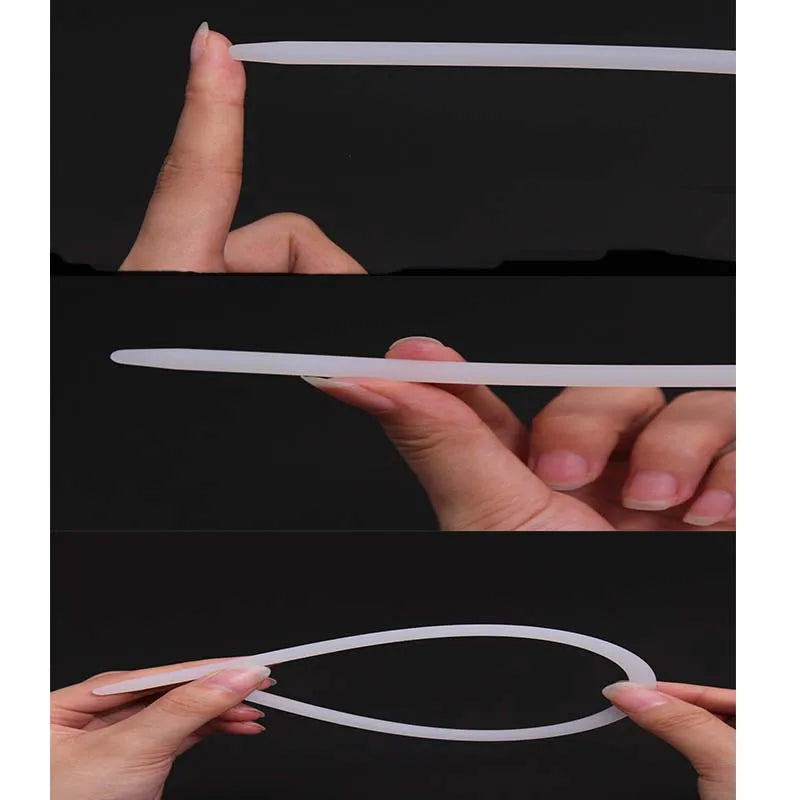White Round Head Silicone Urethral Catheter Dilator - image 3