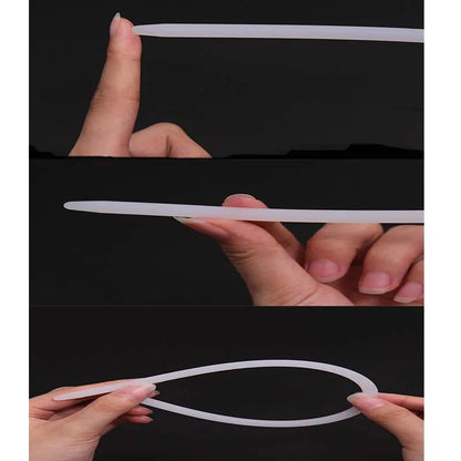 White Round Head Silicone Urethral Catheter Dilator - image 3