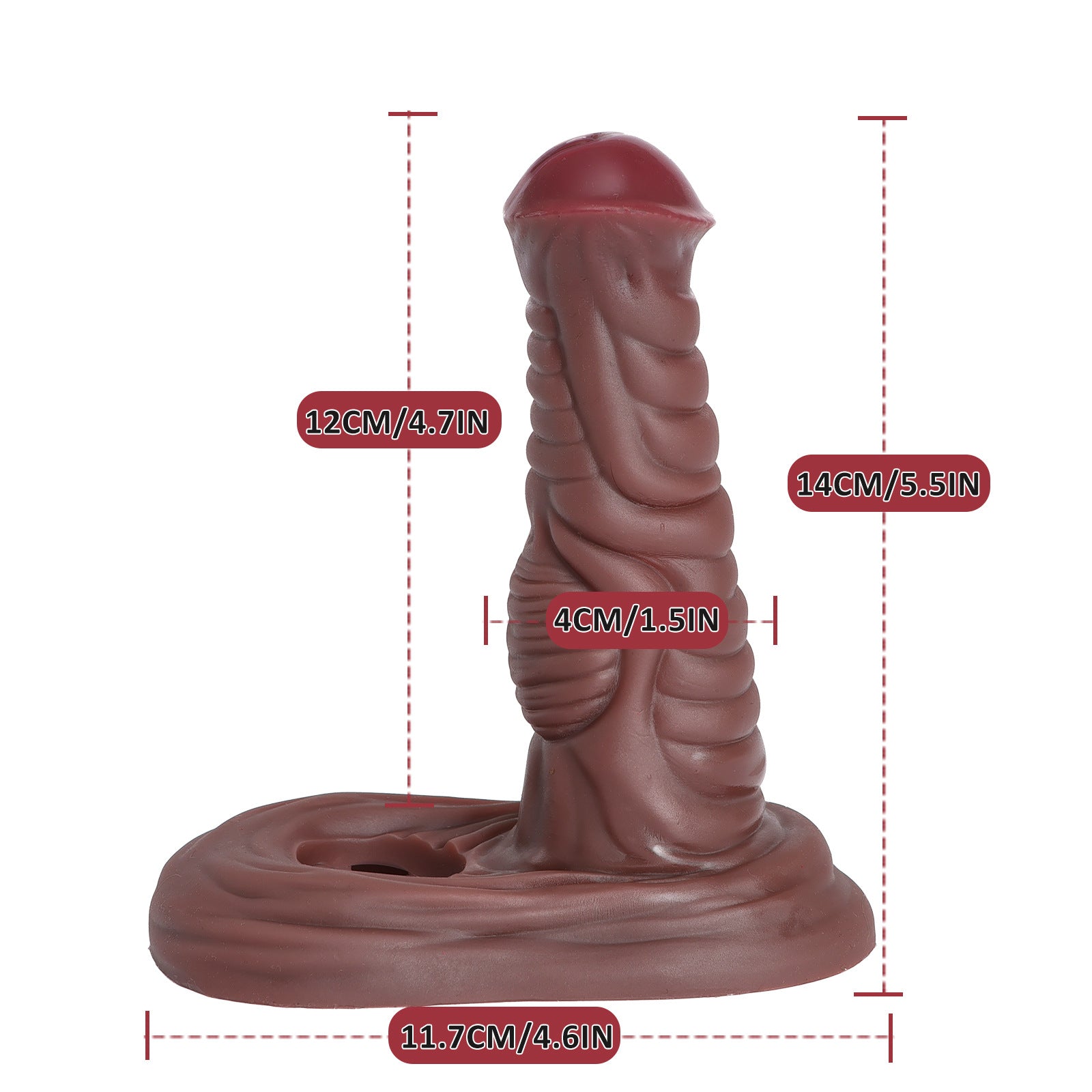 RealExtend Pro Penis Sleeve  - Coffee - S - image 0