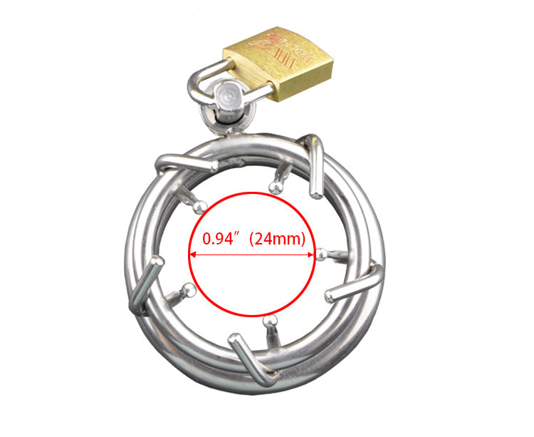 Ultimate Pain Penis Torture Tool SM Chastity Cage - image 1