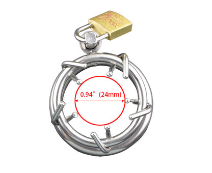 Ultimate Pain Penis Torture Tool SM Chastity Cage - image 1