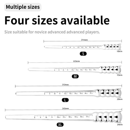 Stainless Steel Urethral Sound with Scale - 4 pcs set - image 5
