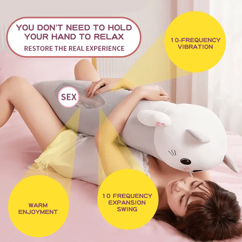 WhisperCat Thrusting Plush Pillow - image 4