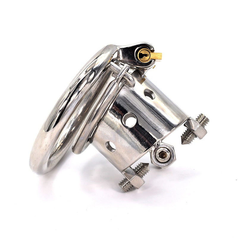 Polished Stainless Steel Chastity - image 3
