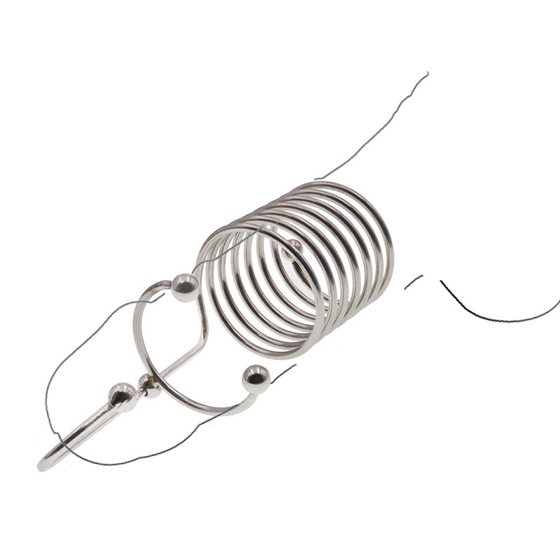 Stainless Steel Penis Ring Urethral Sound Rod Urine Plug - image 2