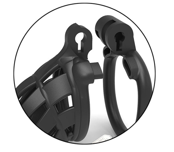 Cucky Cage: Minus Edition (Resin Micro Chastity Cage) - image 1