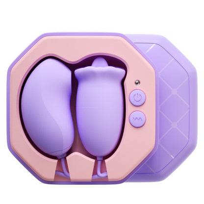 Jiuuy Vibrating Egg Massager - Purple - image 0