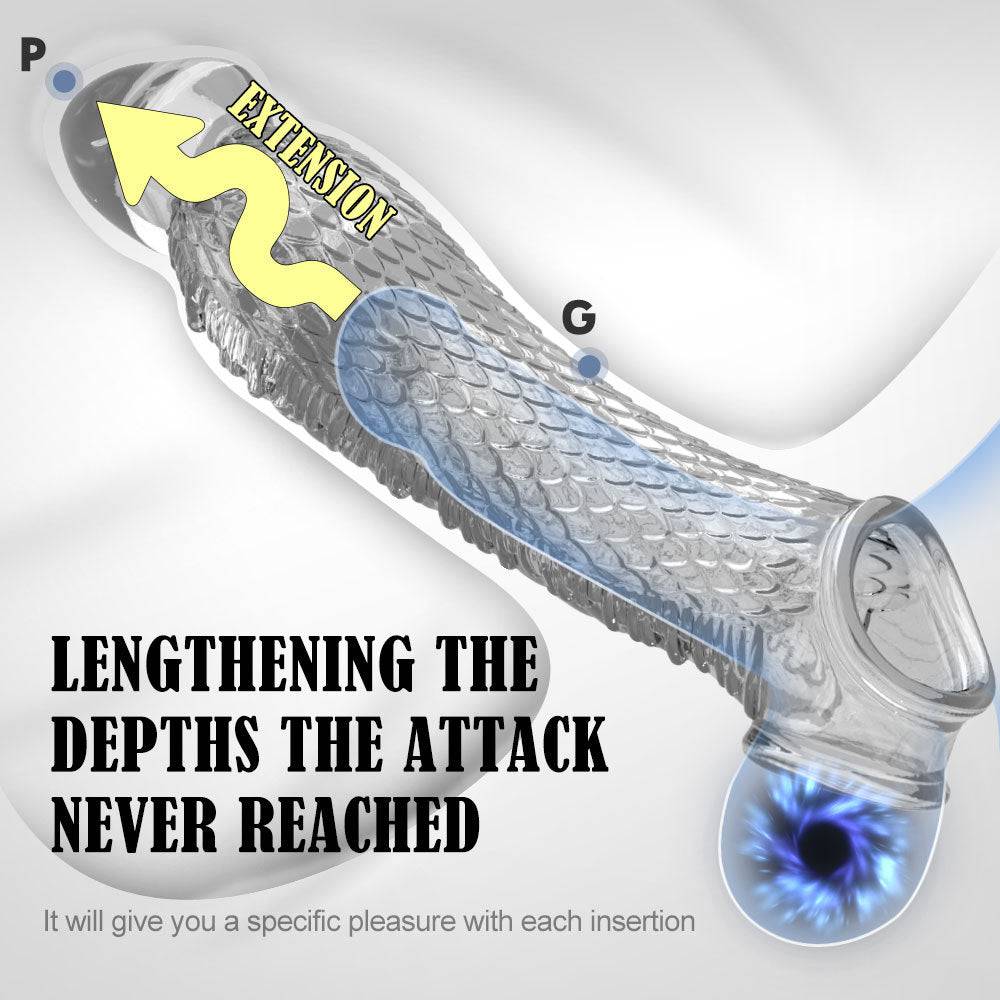Long and Thick Dragon Cock Sleeve - image 11